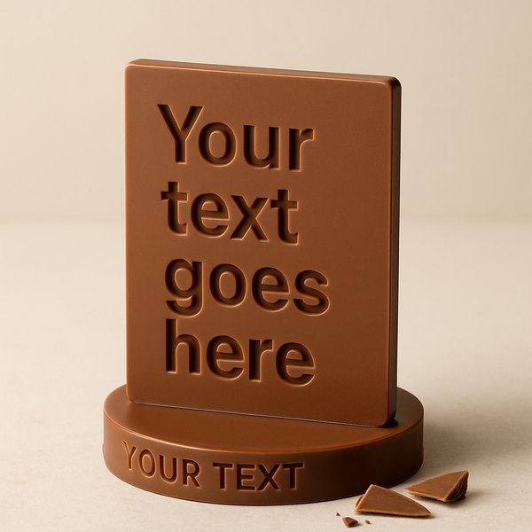 Chocolate Plaque