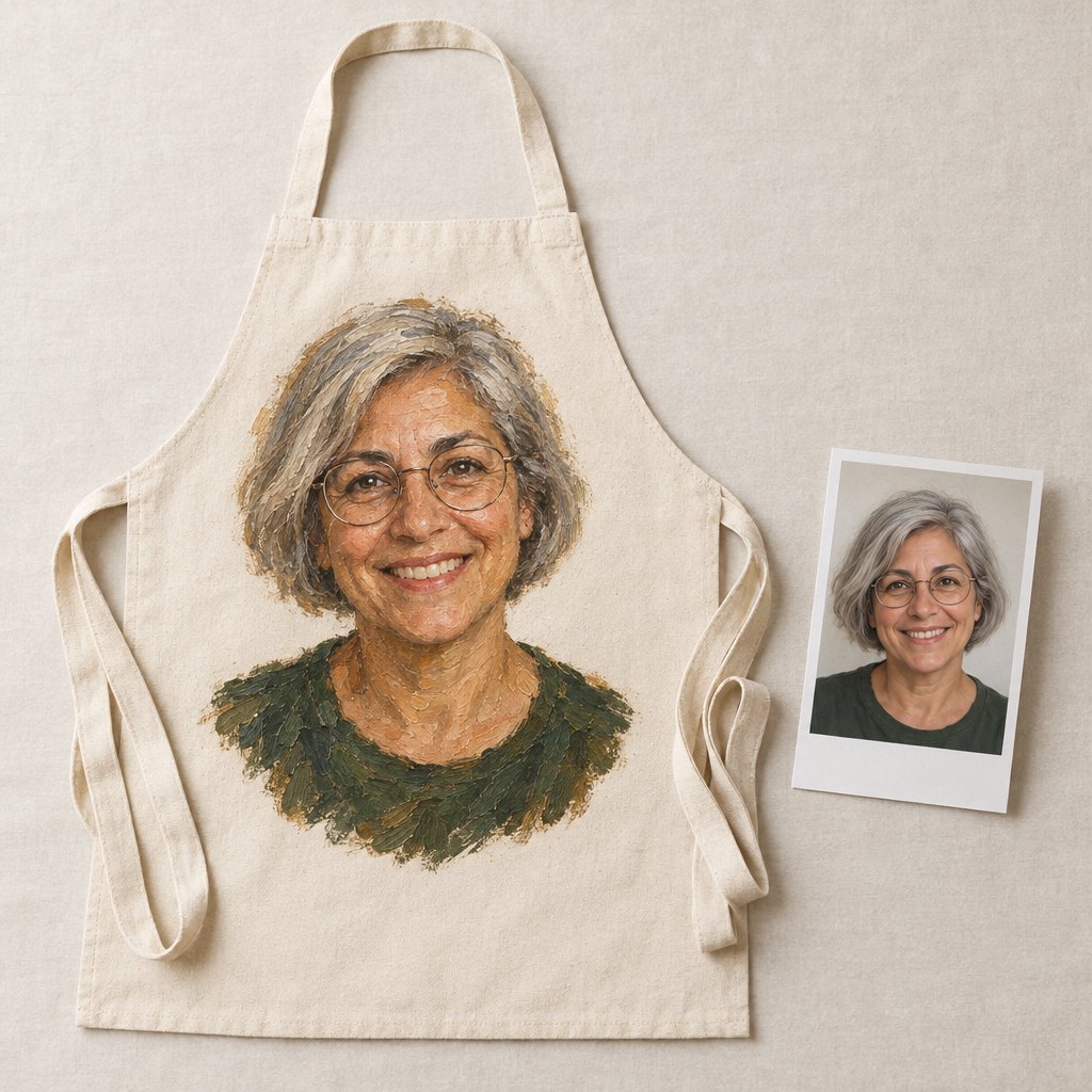 Cotton Canvas Apron, photo 1