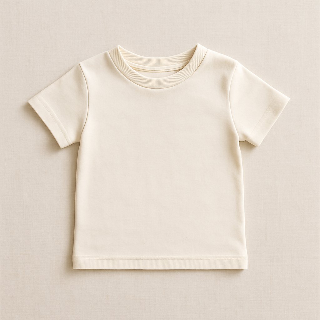 Kids photo tee, plain