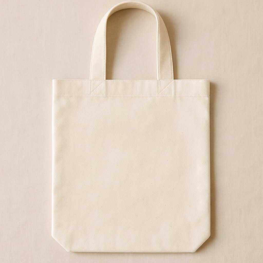 Market tote, plain
