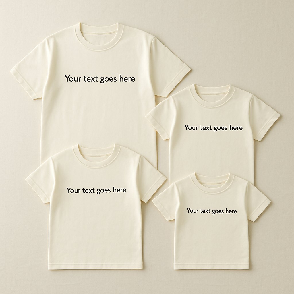 Matching family tees, photo 1