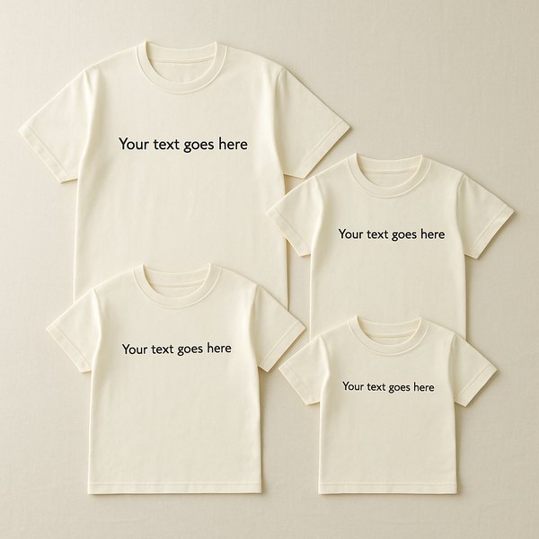 Matching family tees