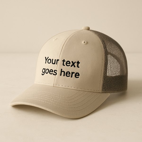 Mesh-back cap