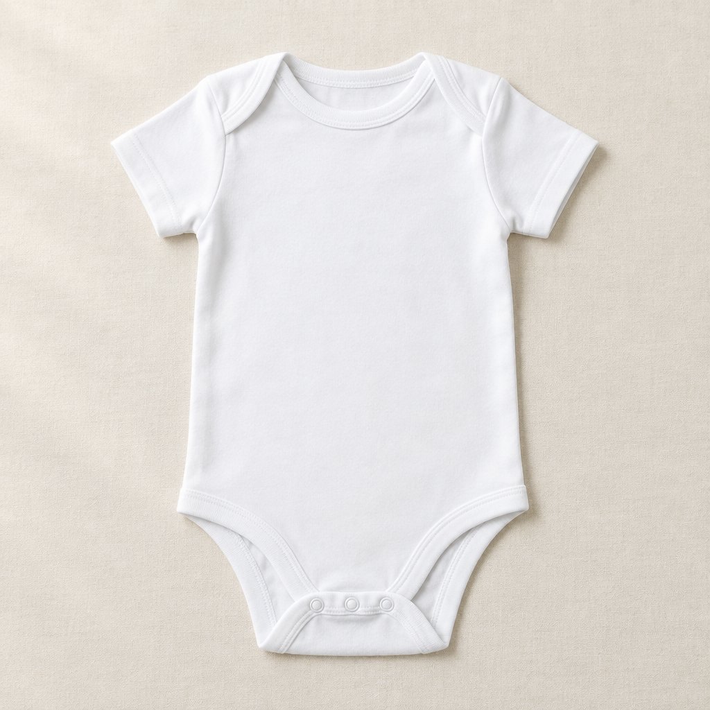 Organic Baby Onesie (Set of 3), plain
