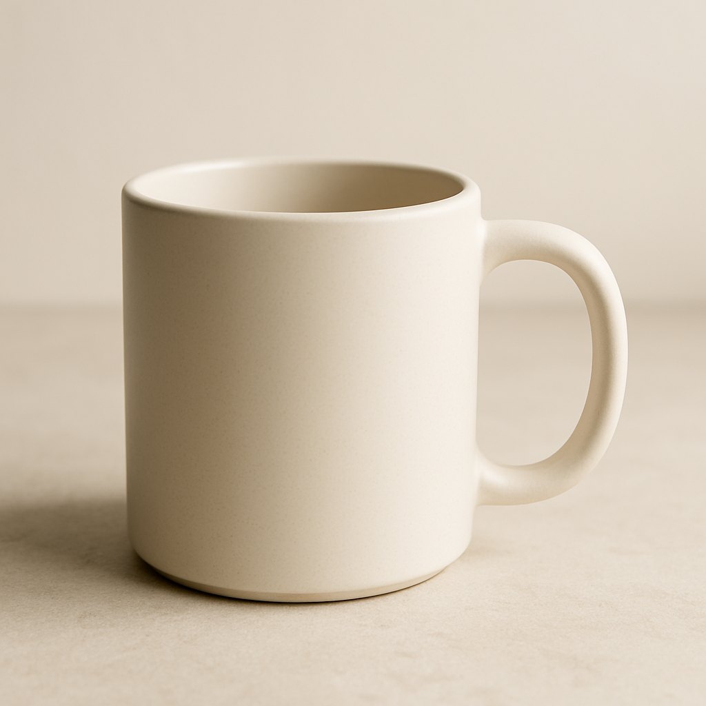 Pair of mugs, plain