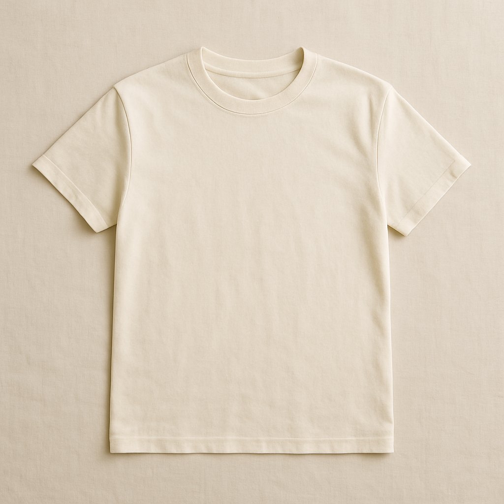 Pocket-print tee, plain