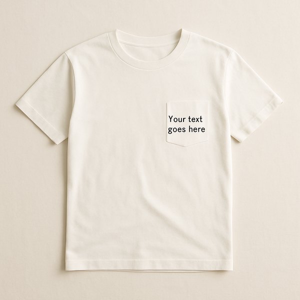 Pocket-print tee