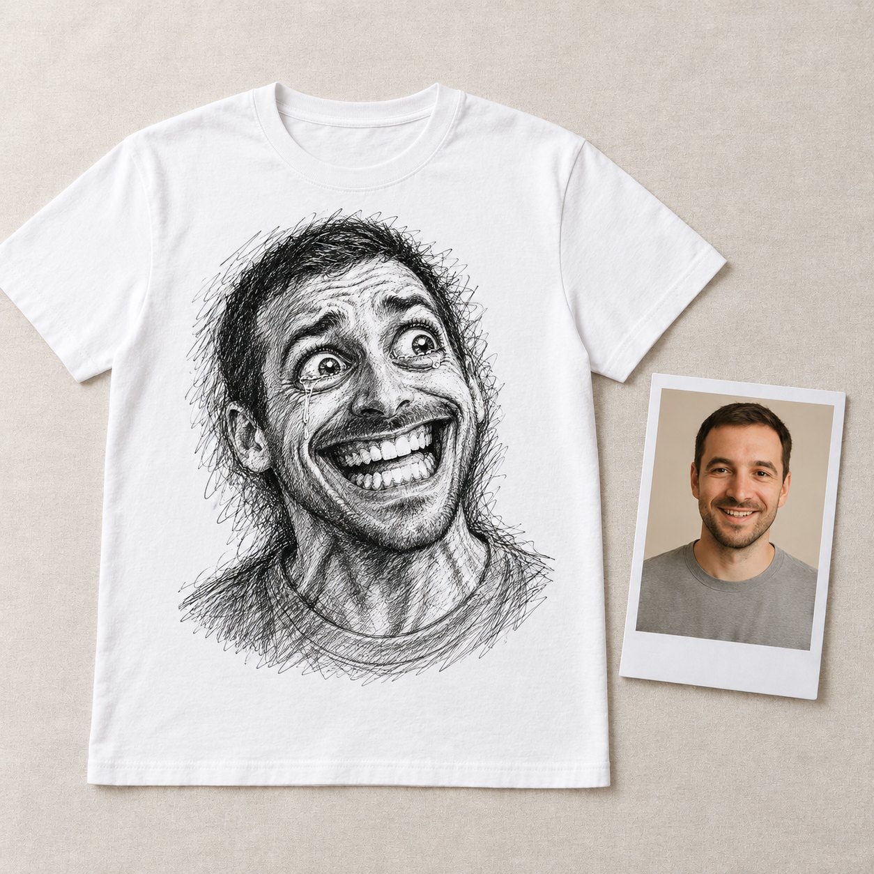 Rage face pencil tee, photo 1