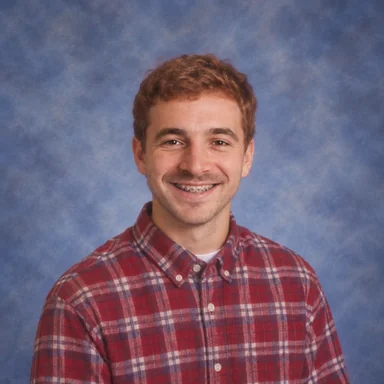 An invented face drawn in the Bad Luck Brian style