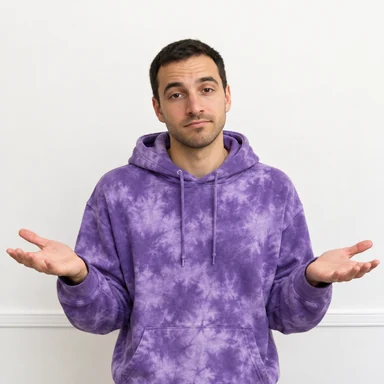 An invented face drawn in the Lifehack Guy style